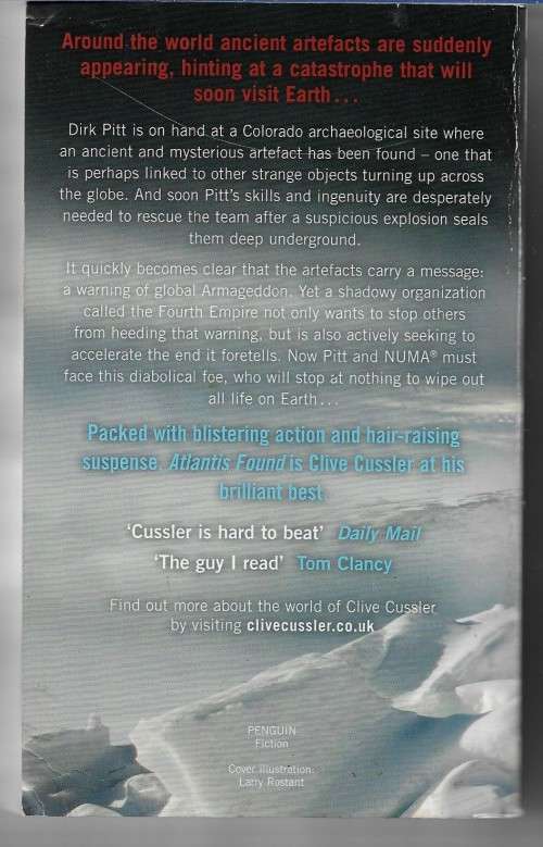 Atlantis Found by Clive Cussler
