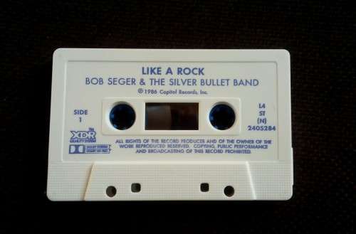 Bob Seger and The Silver Bullet Band - Like A Rock Cassette Tape