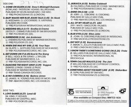 Hits of 81+82 Vol.9 Cassette Tape