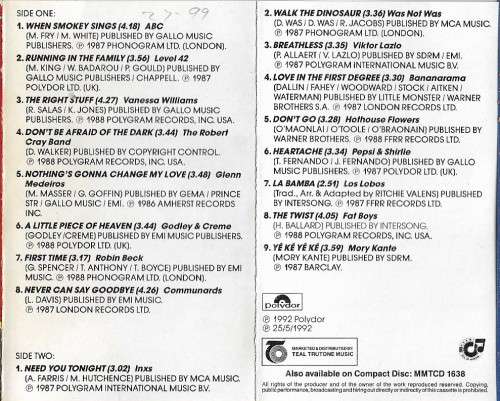 Hits of 87+88 Vol.12 Cassette Tape