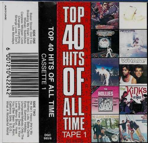 Top 40 Hits of All Time Tape 1, Vol.1 Cassette Tape