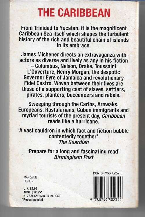 Caribbean by James A. Michener