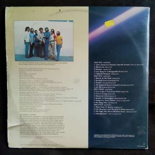 Joan Baez - From Every Stage Double LP Vinyl Record Set