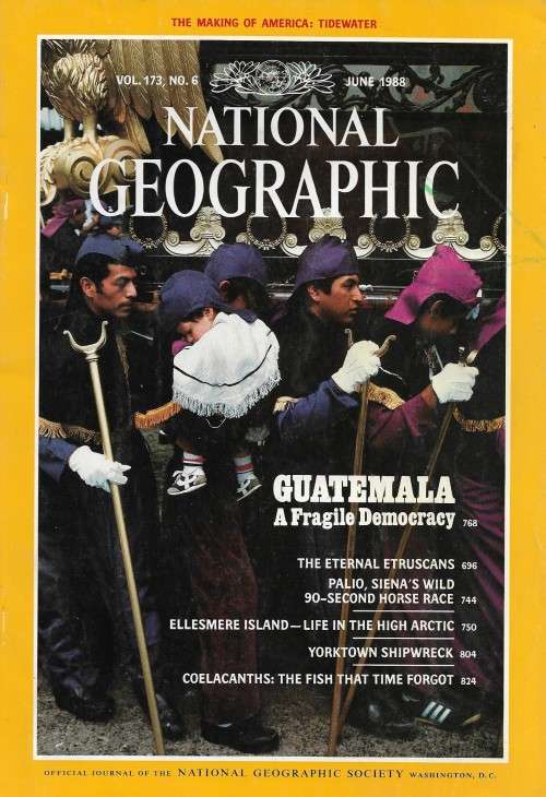 National Geographic Magazine - June 1988 Issue