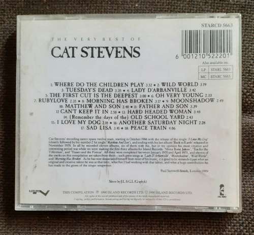Cat Stevens - The Very Best Of Cat Stevens (CD)