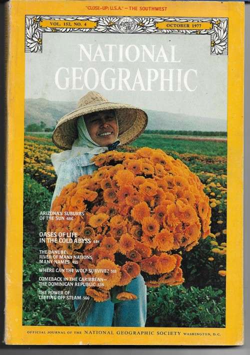 National Geographic Magazine - Oct 1977 Issue