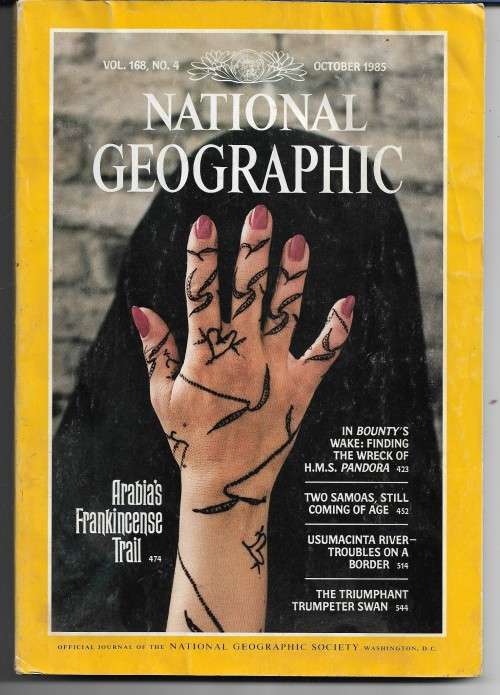 National Geographic Magazine - Oct 1985 Issue