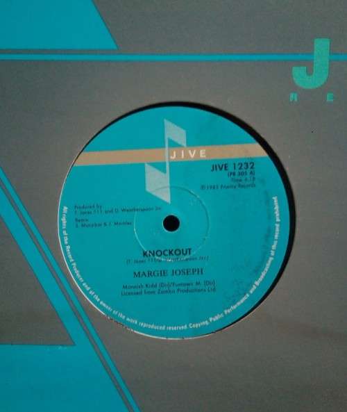 Margie Joseph  Knockout 12" Vinyl Record - UK Pressing