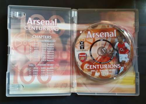 Arsenal - Centurions: 100 Goal Each From Bergkamp & Henry (2 DVD Set)