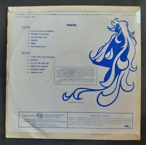 Springbok Hit Parade Vol.5 LP Vinyl Record