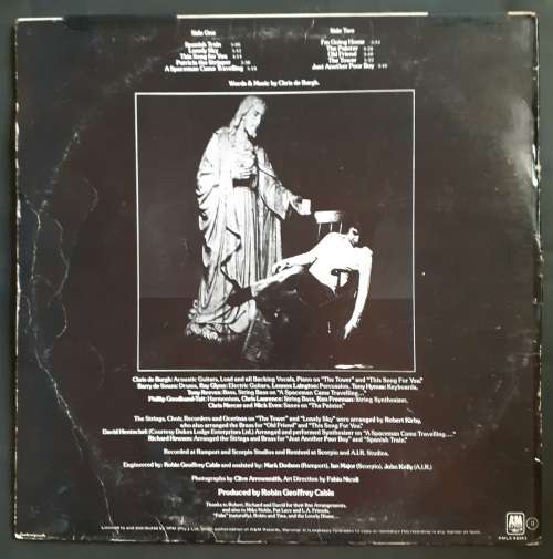 Chris de Burgh - Spanish Train and Other Stories LP Vinyl Record