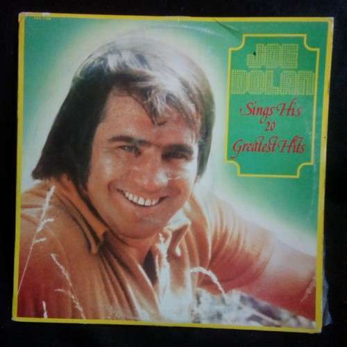 Joe Dolan Sings His 20 Greatest Hits LP Vinyl Record
