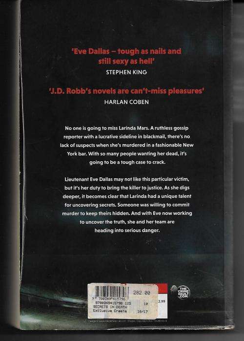 Secrets in Death by J.D. Robb (Nora Roberts)