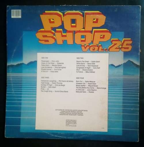 Pop Shop Vol.25 Double LP Vinyl Record Set