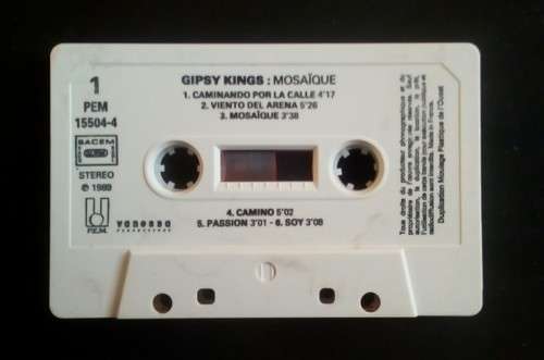 Gipsy Kings - Mosaique Cassette Tape