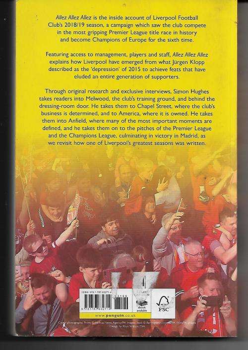 Allez Allez - Inside Story of The Resurgence of Liverpool FC, Champions of Europe 2019