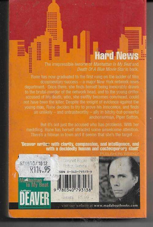 Hard News by Jeffery Deaver