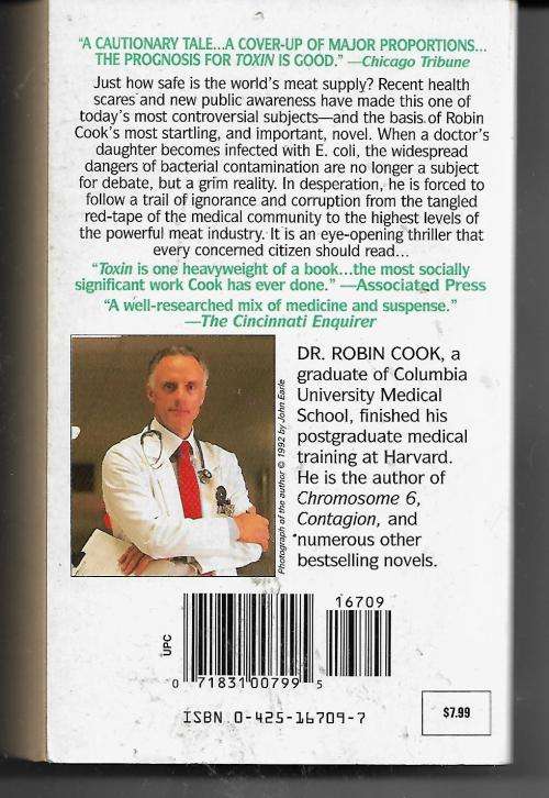 Toxin by Robin Cook