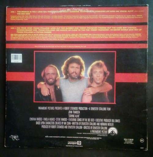 Staying Alive (Original Motion Picture Soundtrack) LP Vinyl Record