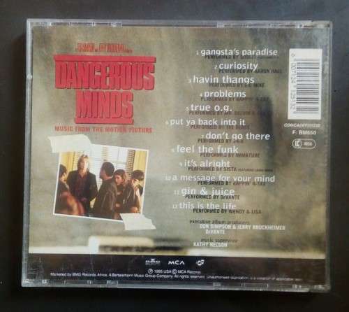Dangerous Minds (Music From The Motion Picture) (CD)