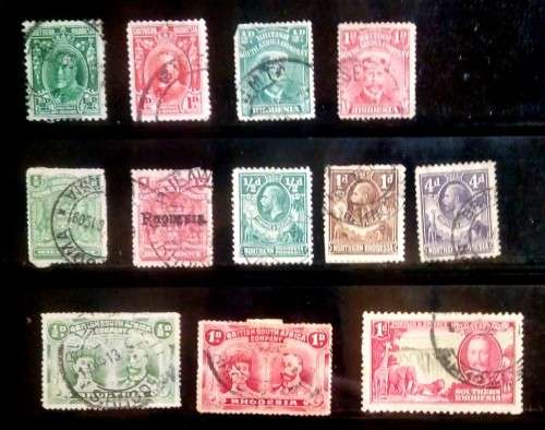 Rhodesia - Collection of Stamps Fine Used
