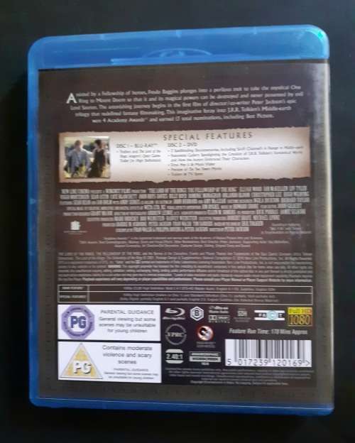 The Lord of The Rings - The Fellowship of The Ring ( Blu-ray & DVD Set)