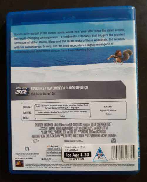 Ice Age 4 - Continental Drift (Blu-ray 3D)
