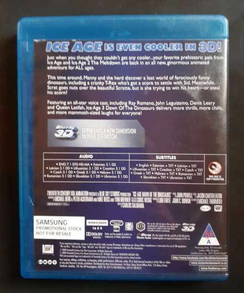 Ice Age 3 - Dawn Of The Dinosaurs (Blu-ray 3D)