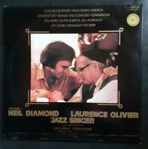 Neil Diamond - The Jazz Singer (Original Songs From The Motion Picture) LP Vinyl Record