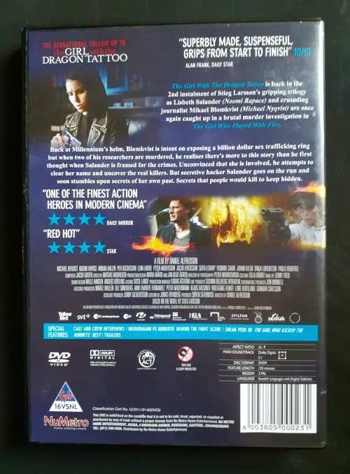 The Girl Who Played With Fire (DVD)