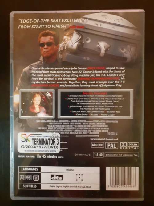 Terminator 3 - Rise Of The Machine (2 DVD Set)