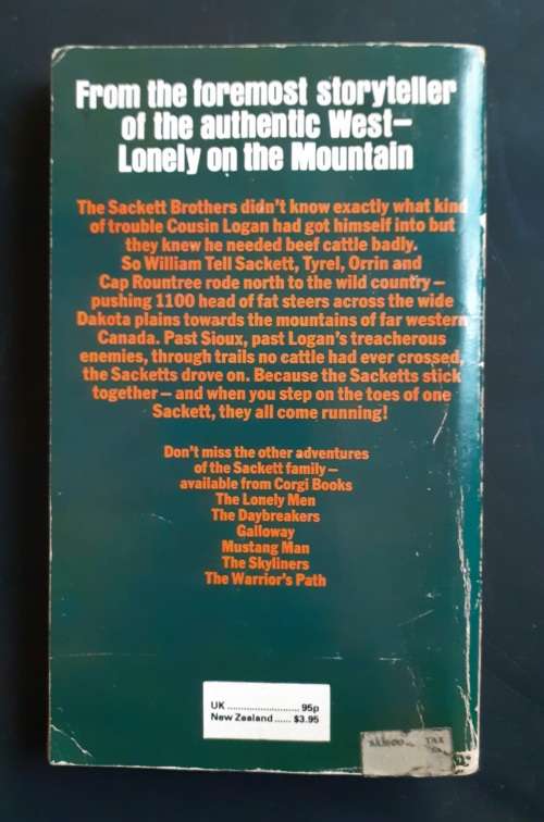 Lonely on the Mountain by Louis L`Amour