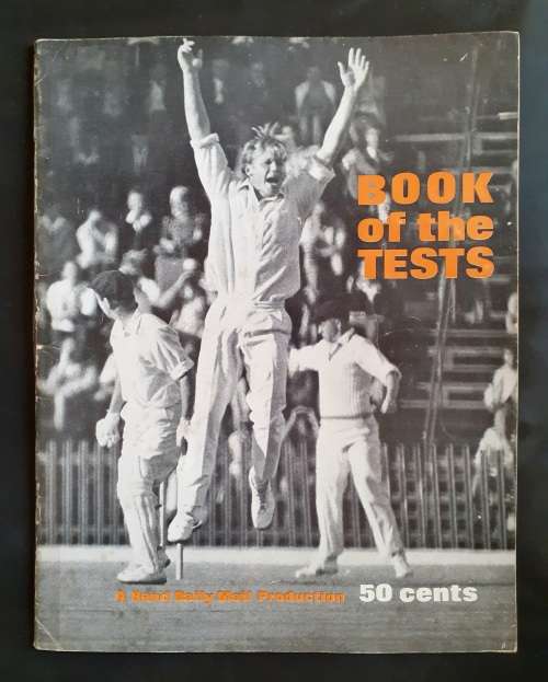 Book of The Tests - South Africa vs Australia Cricket Series 1966-67 Rand Daily Mail Programme