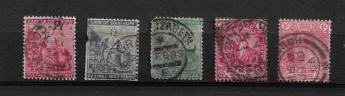 Cape of Good Hope Stamps Used