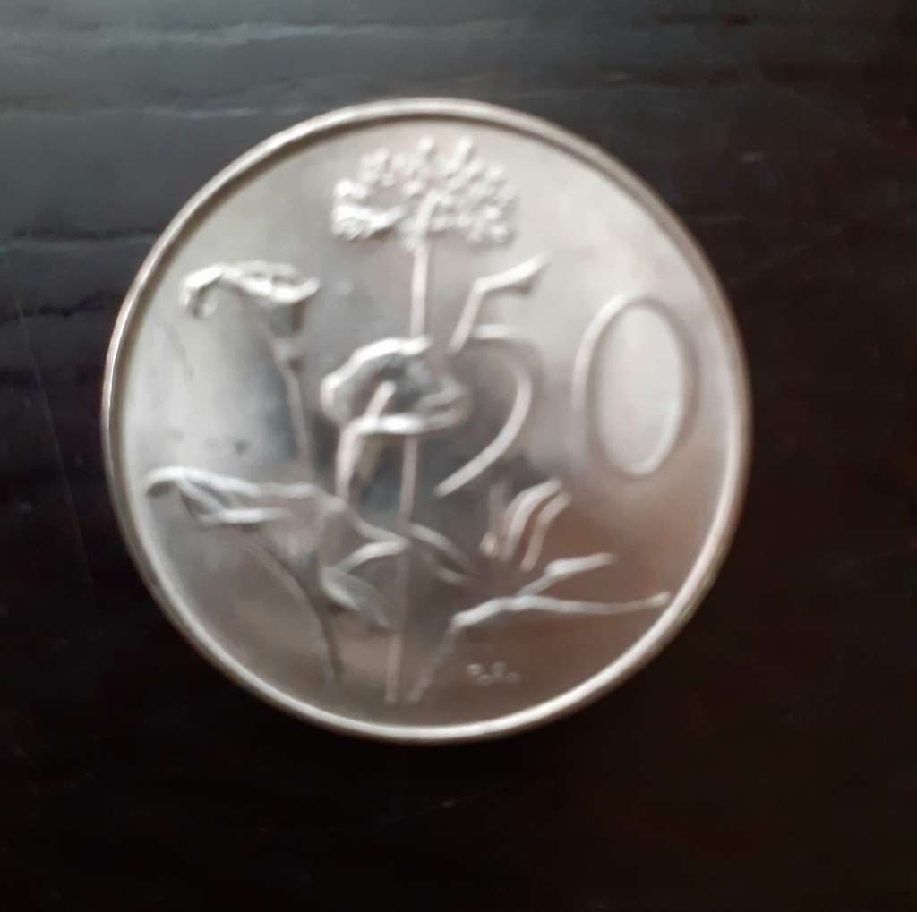 South Africa - 1987 50c Coin