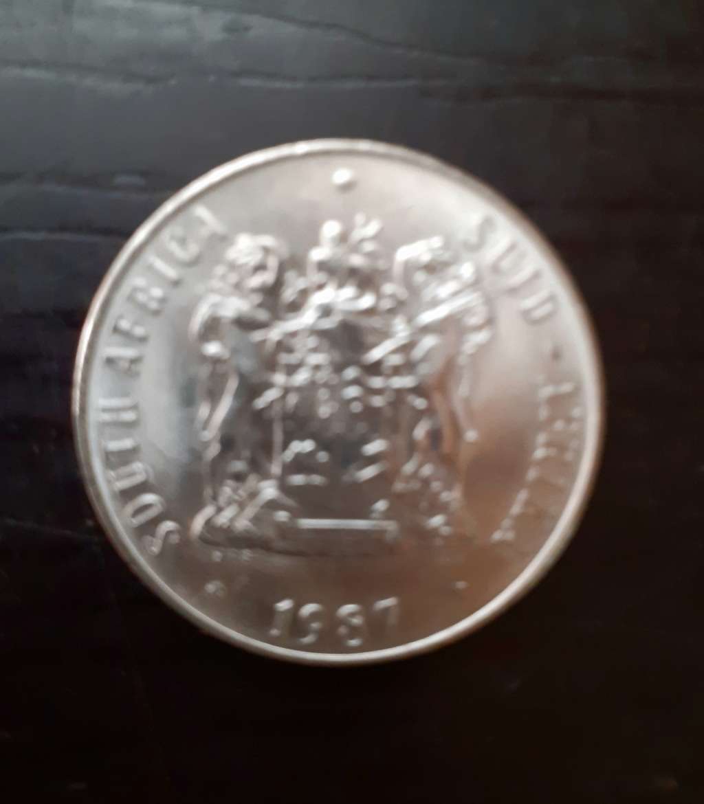 South Africa - 1987 50c Coin