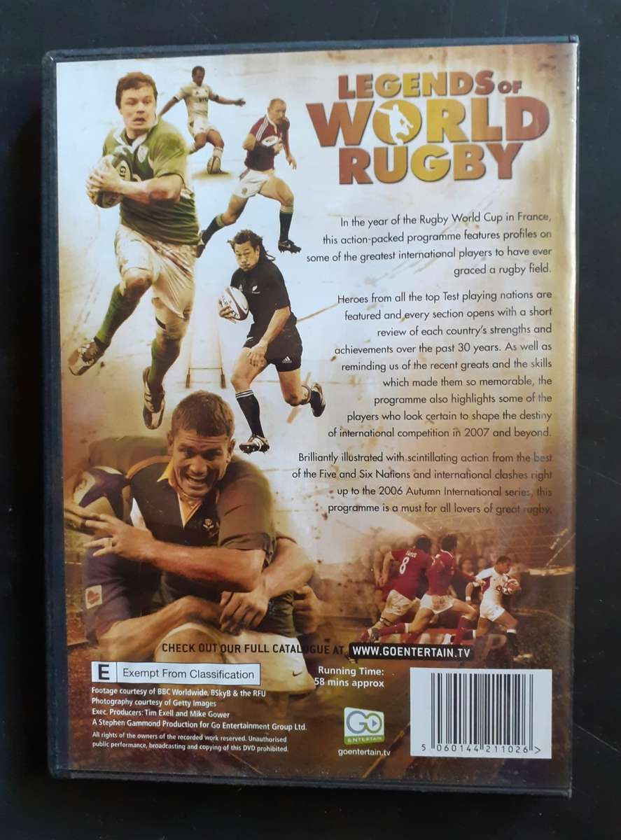 Legends of World Rugby (DVD)