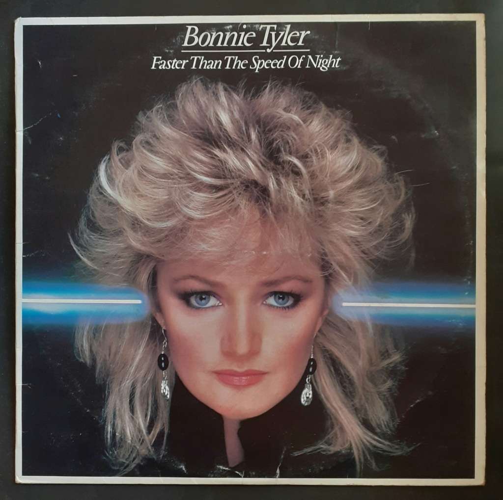 Bonnie Tyler - Faster Than The Speed of Night LP Vinyl Record