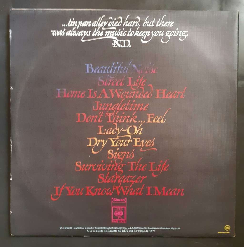 Neil Diamond - Beautiful Noise LP Vinyl Record