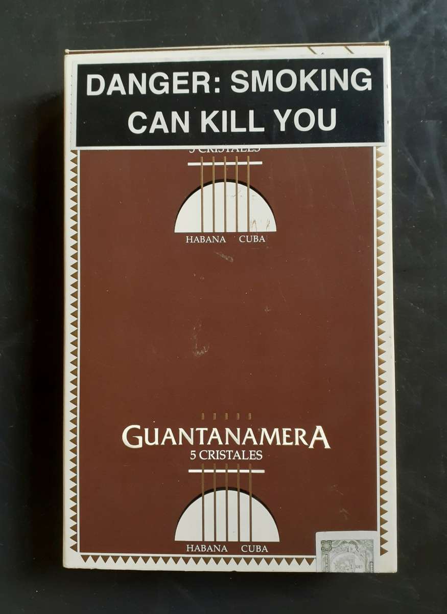 Guantanamera Empty Cigar Box