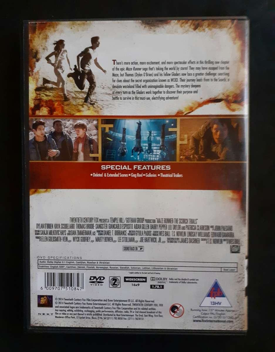 The Scorch Trials (DVD)