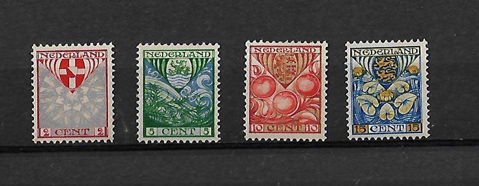 Netherlands - 1926 Child Welfare Full Set of 4 Stamps MH