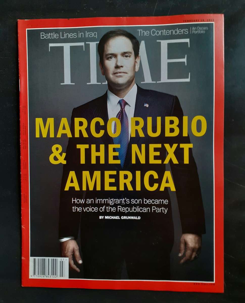 Time Magazine: Marco Rubio & The Next America Feb 18, 2013 Issue