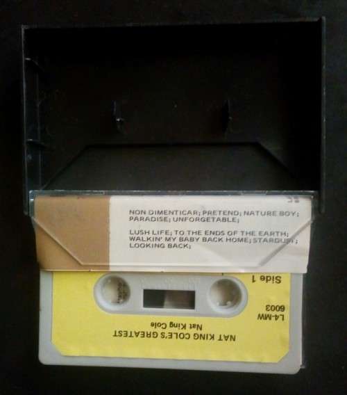 Nat King Cole - Greatest! Cassette Tape