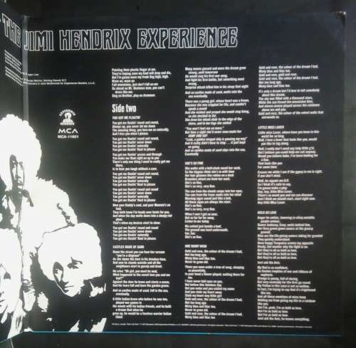 The Jimi Hendrix Experience - Axis: Bold As Love LP Vinyl Record - USA Pressing
