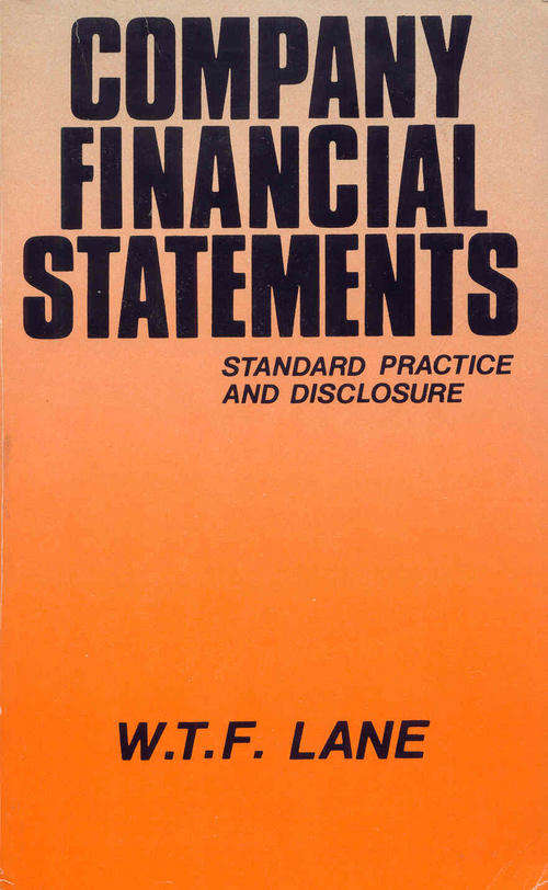 Company Financial Statements ( Standard Practice and Disclosure)