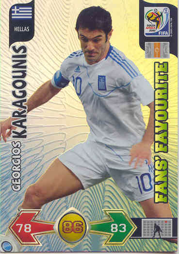 GEORGIOS KARAGOUNIS - ADRENALYN XL FANS FAVOURITE