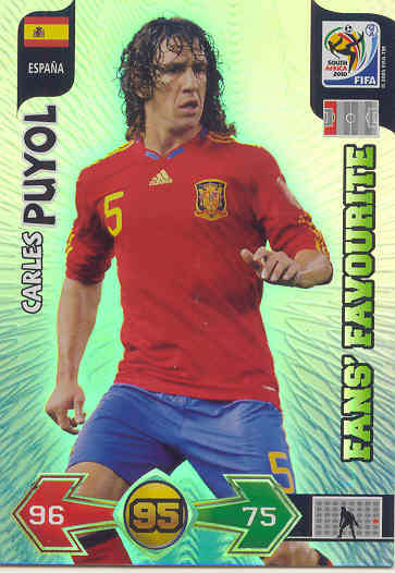 CARLES PUYOL - ADRENALYN XL FANS FAVOURITE