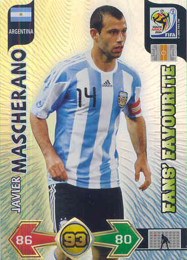 JAVIER MASCHERANO - ADRENALYN XL FANS FAVOURITE