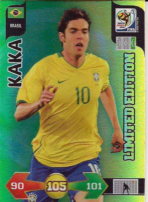 KAKA - ADRENALYN XL LIMITED EDITION CARD